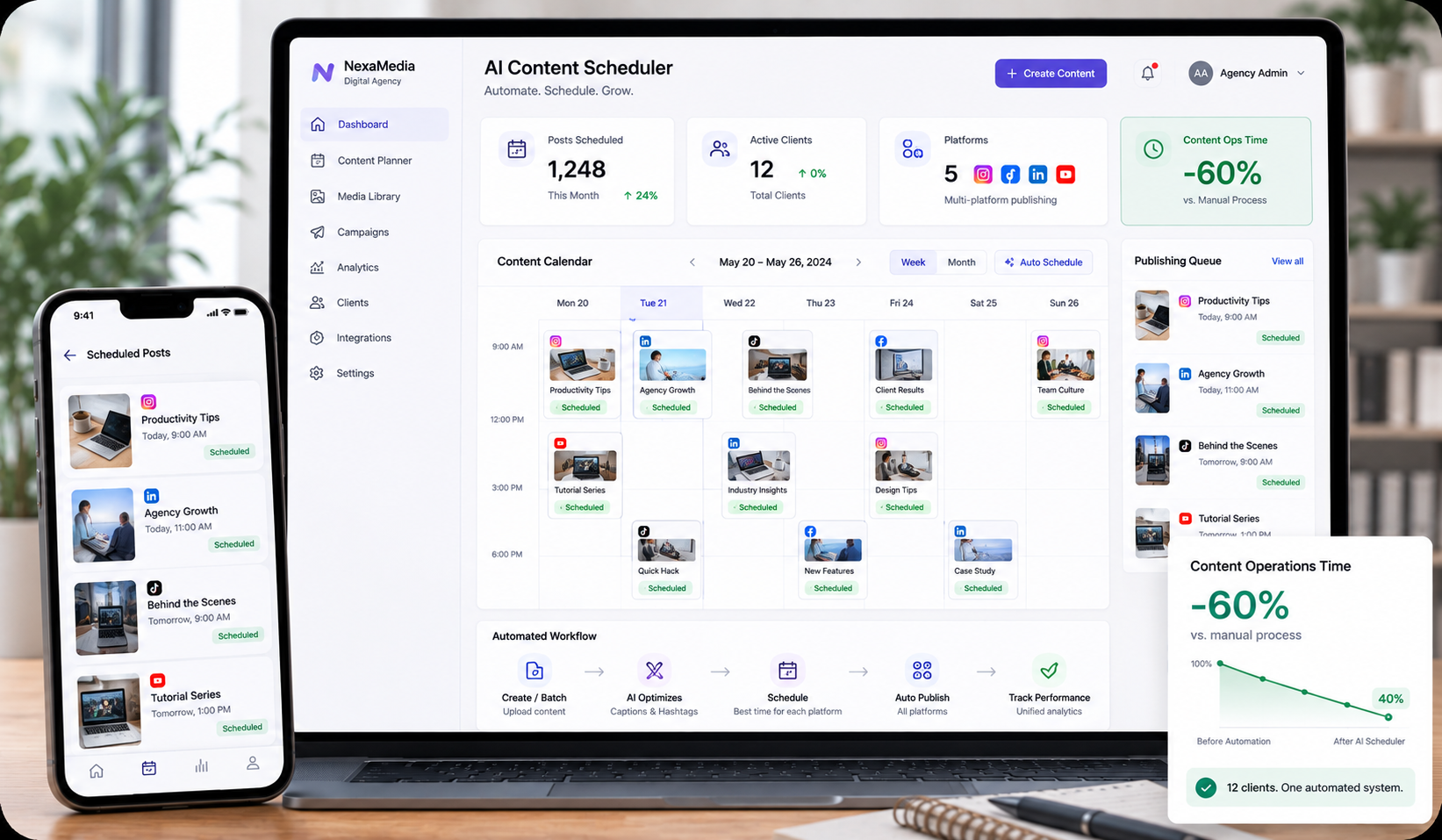 AI Content Scheduler
